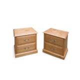A Pair of Simple Bedside Chests