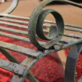 Victorian Wrought Iron Garden Bench - Image 2
