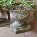 20thc. Reconstituted Urn with great  Age & patina.