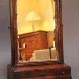 18thc. Walnut Box Mirror