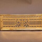 Late 18thc. Curved Brass Fender