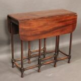 18thc. Mahogany Drop Flap “Spider” Table - Image 6