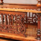 19thc. Walnut Canterbury Whatnot - Image 4