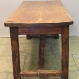 19thc. Oak Refectory Table - Image 2