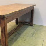 19thc. Oak Refectory Table - Image 3