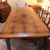 Handmade Oak Refectory Table - Image 2