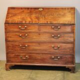 A Georgian Mahogany Bureau