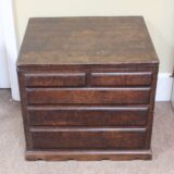 18thc. Oak Box Close Stool - Image 7