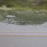 Water Colour of Village Green,Portesham, Dorset - Image 3