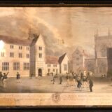 Early Print of Sherborne School Ralph Lyon