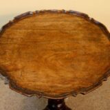 18thc. Mahogany Pie Crust Table - Image 2