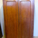 Teak Wardrobe of Small Proportions c1900