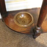 Late 19thc Pitch Pine Hall Stand - Image 4