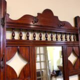 Late 19thc Pitch Pine Hall Stand - Image 5