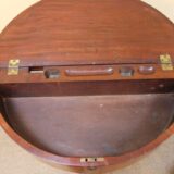 18thc Mahogany D Games Table - Image 5