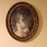 Set of three Edwardian Mezzo Tints/Prints in Gilt wood Frames - Image 4