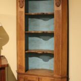 A Pair of early 20thc Pine Corner Cabinets - Image 2