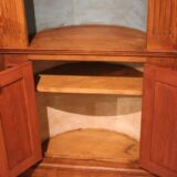 A Pair of early 20thc Pine Corner Cabinets - Image 5