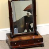 18thc. Mahogany Box Mirror