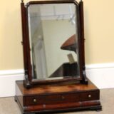 18thc. Mahogany Box Mirror - Image 2