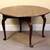 18thc. Honduras Mahogany Drop Leaf Supper Table - Image 5