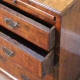Small 18thc. Walnut Chest of Drawers - Image 4