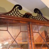Late 18thc. Mahogany Bureau Bookcase - Image 2