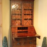 Late 18thc. Mahogany Bureau Bookcase - Image 3