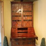 Late 18thc. Mahogany Bureau Bookcase - Image 4