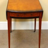 Late 18thc. Satinwood Pembroke Table