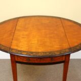 Late 18thc. Satinwood Pembroke Table - Image 7