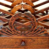 19thc. Rosewood Canterbury - Image 5