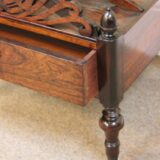 19thc. Rosewood Canterbury - Image 6