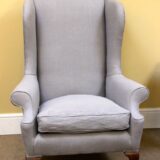 Late 19thc. Wing Back Armchair