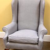 Late 19thc. Wing Back Armchair - Image 2