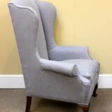 Late 19thc. Wing Back Armchair - Image 4