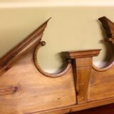 19thc. Pine Door Cornice - Image 2