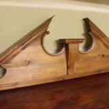 19thc. Pine Door Cornice - Image 4