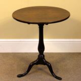 Late 18thc. Walnut Tripod Table
