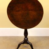 Late 18thc. Walnut Tripod Table - Image 5