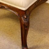 19thc. Walnut Carved Stool - Image 3