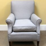Late 19thc. Walnut Armchair 