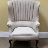 Late 19thc. Walnut Upholstered Armchair - Image 3