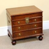 18thc. Oak Close Box - Image 2
