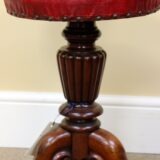19thc Mahogany Piano Stool