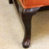 19thc. Walnut Wing Armchair  - Image 3