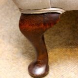 Late 19thc. Large Wing Armchair - Image 3
