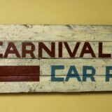 A 1970’s Carnival Sign 