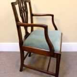 A Set of Eight 19thc.  Mahogany Dining Chairs - Image 7