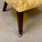 19thc Mahogany Wing Armchair - Image 4